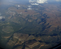 Image: Letzter Blick auf die Drakensberge